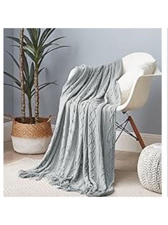 Dream Sunset Other - New in package Dream Sunset 50” x 60” lightweight throw grey